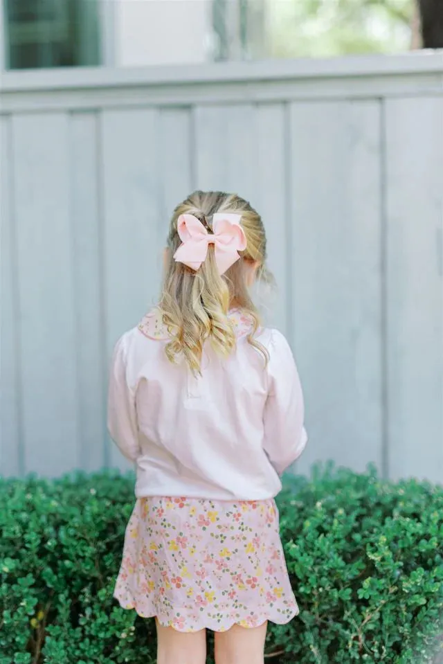 Betty Floral Scallop Skort