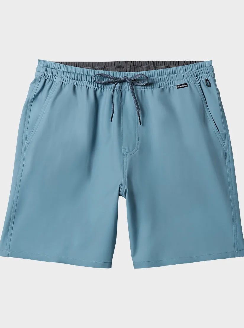 Boys 2-7 Taxer Amphibian 13" Hybrid Shorts - Cadet Gray