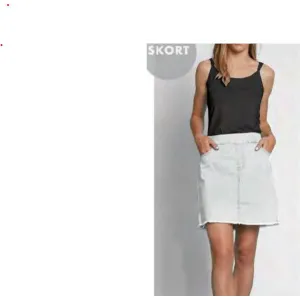 Denim Skort
