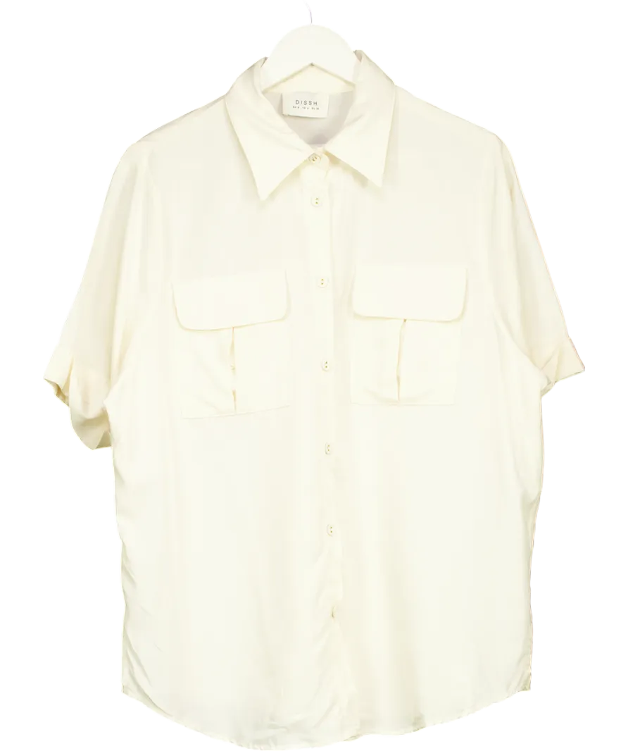DISSH Cream Amelia Safari Shirt UK 8