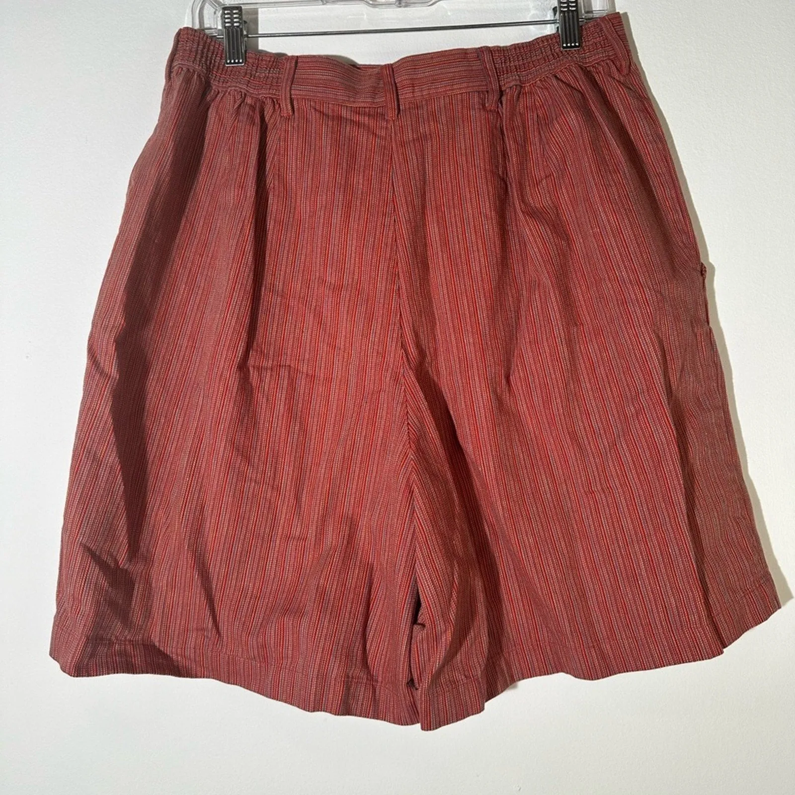 Elisabeth Bermuda Striped Shorts
