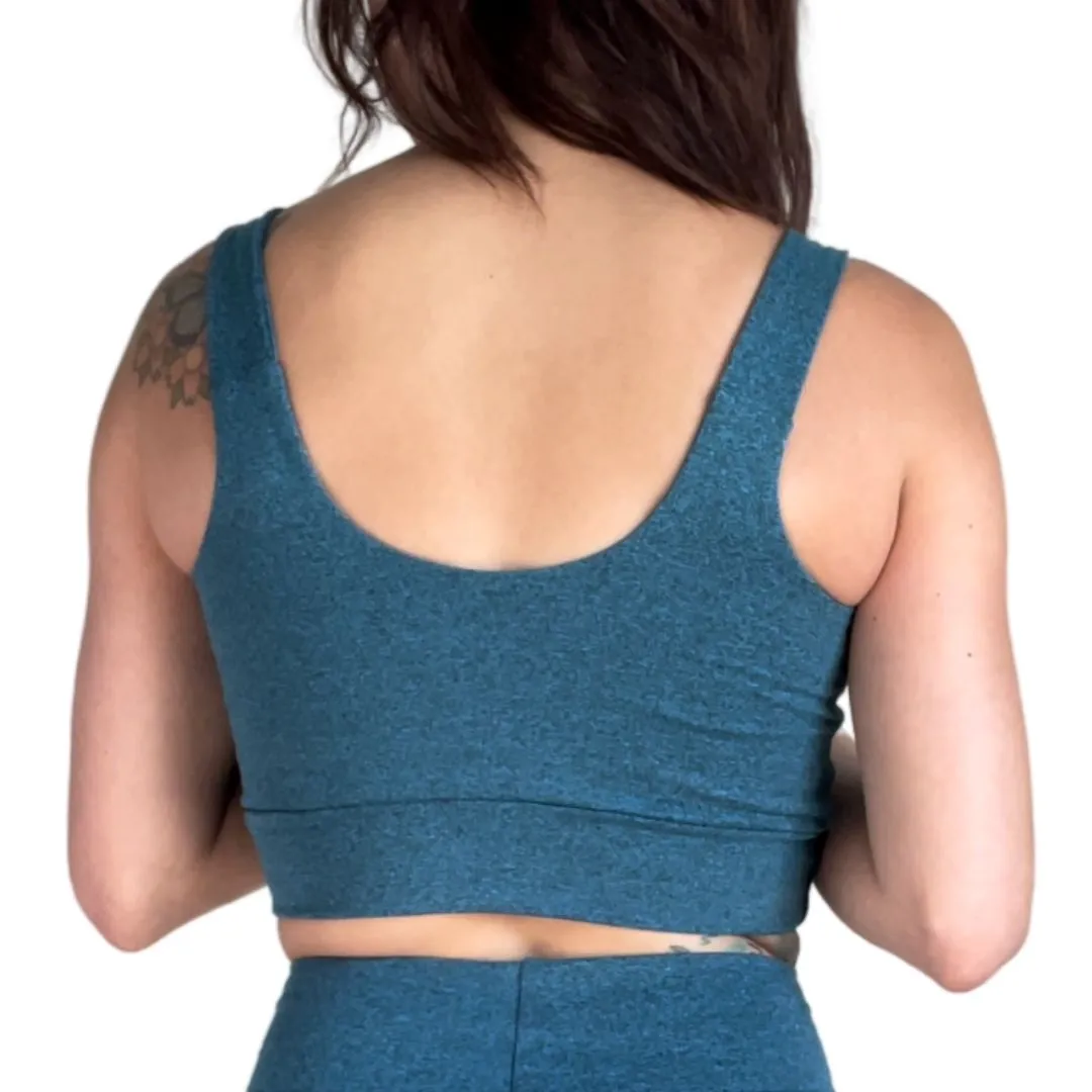Essential Teal Wireless Sports Bra