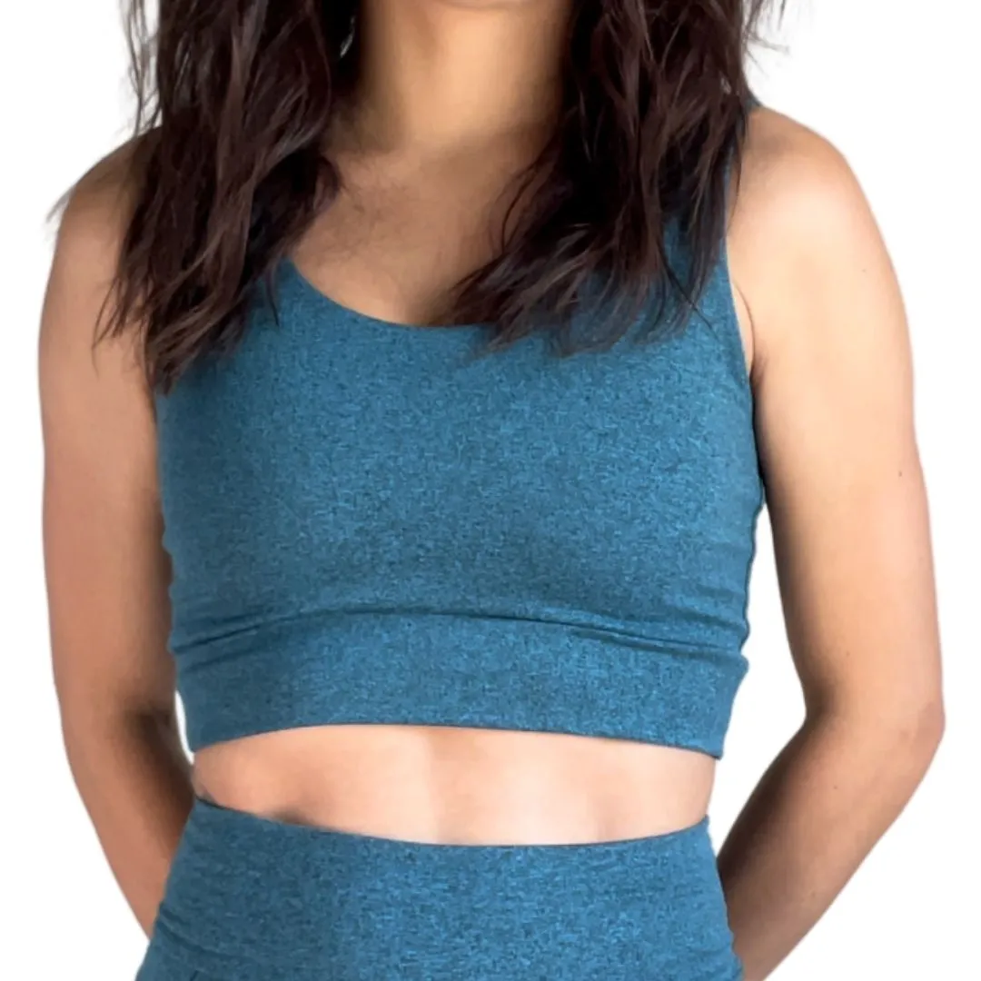 Essential Teal Wireless Sports Bra