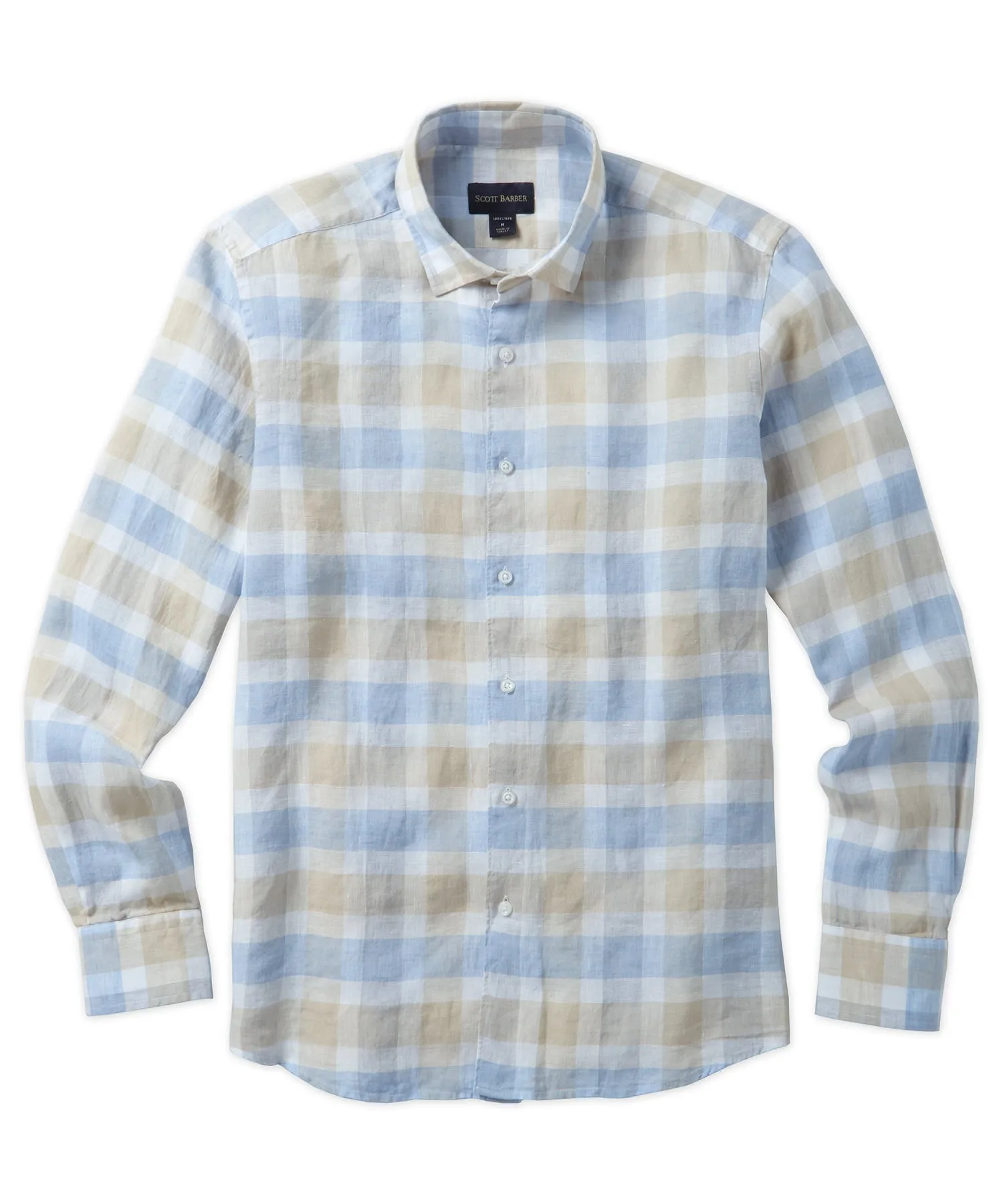 Long-Sleeve Linen Sport Shirt