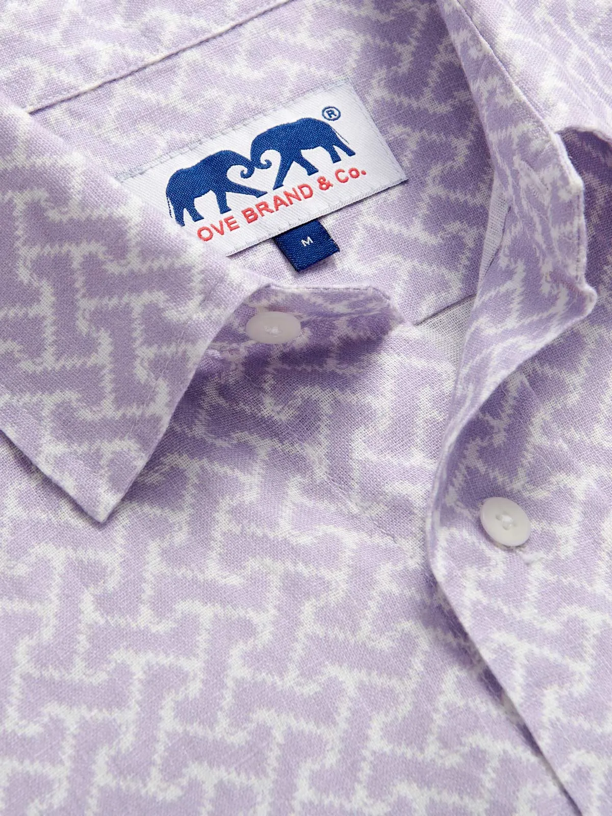 Men's Crazy Maze Abaco Linen Shirt