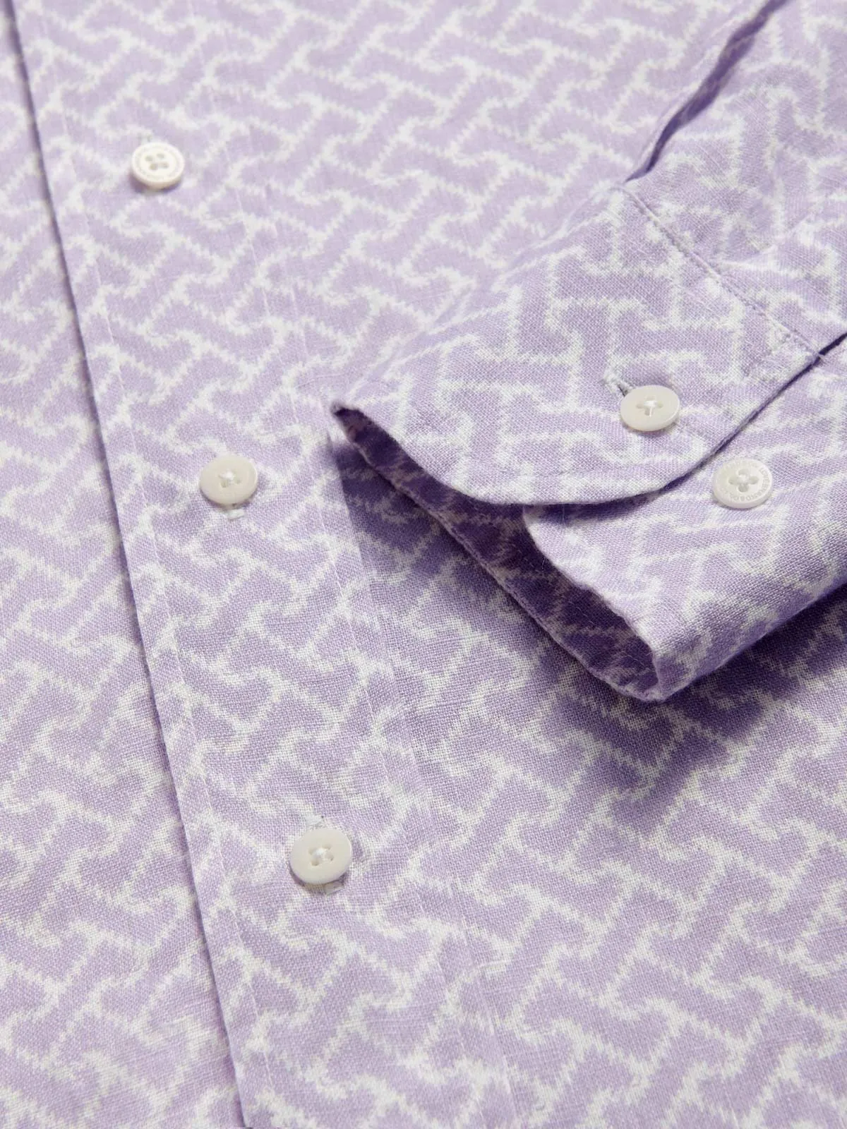 Men's Crazy Maze Abaco Linen Shirt