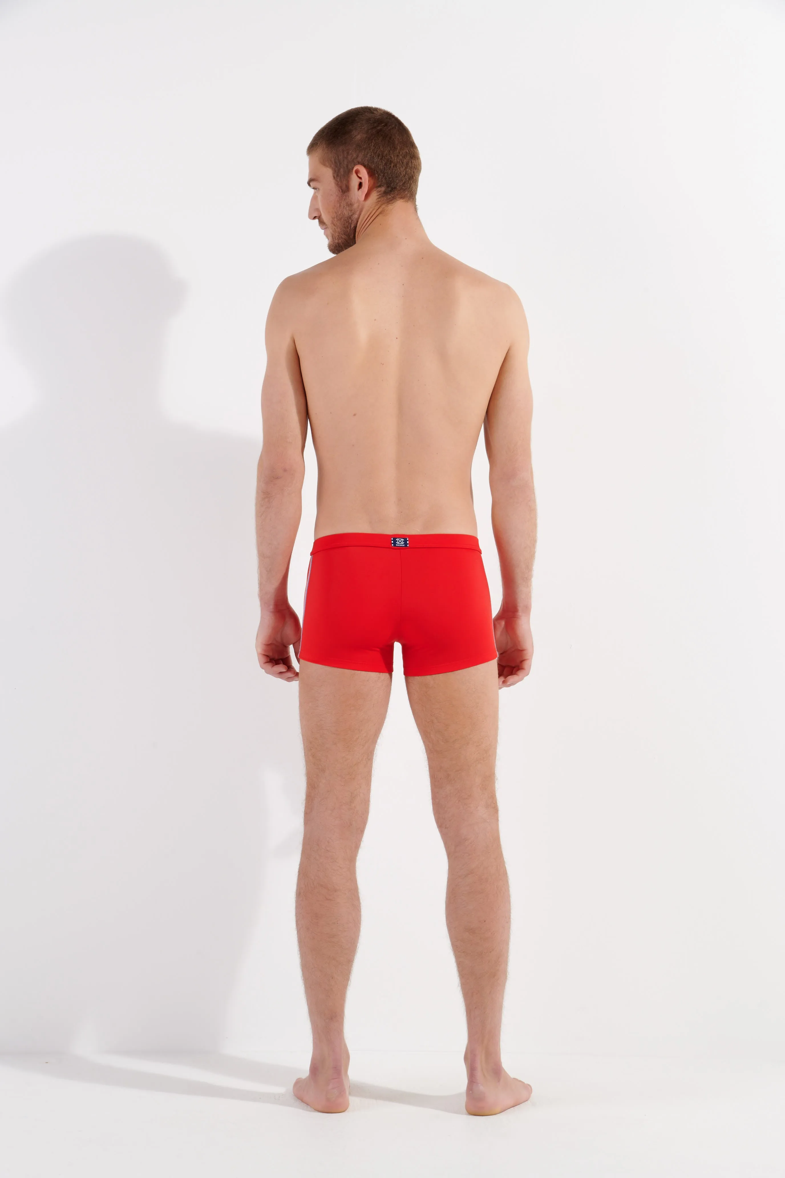 Nautical Cup Swim Shorts | Red 402756-00pa