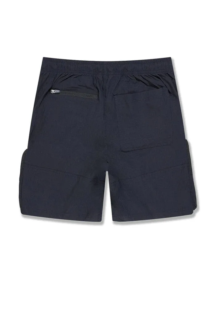 Retro - Altitude Cargo Shorts (Black)