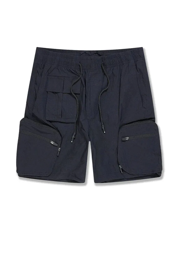 Retro - Altitude Cargo Shorts (Black)