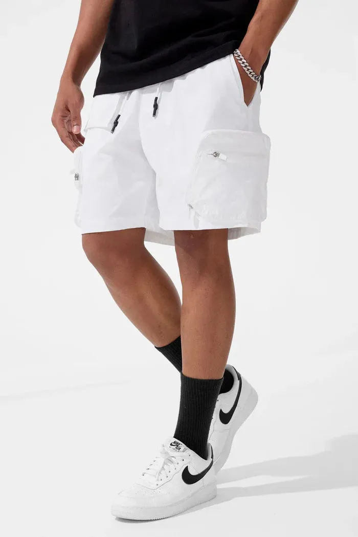 Retro - Altitude Cargo Shorts (White)