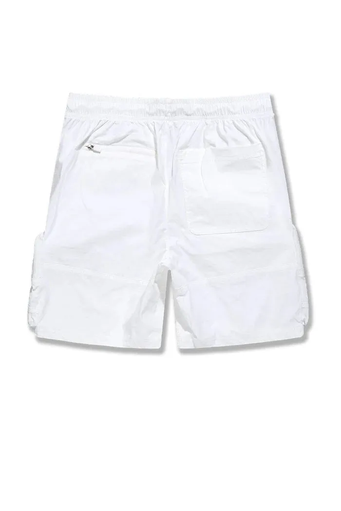 Retro - Altitude Cargo Shorts (White)