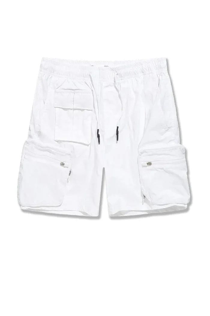 Retro - Altitude Cargo Shorts (White)