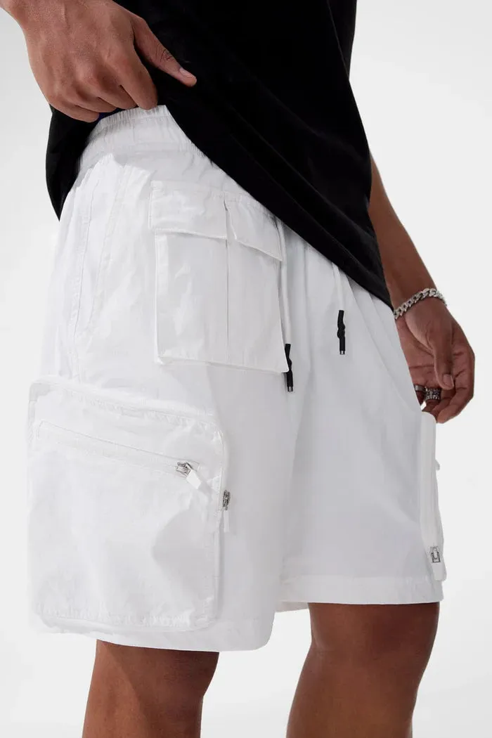Retro - Altitude Cargo Shorts (White)