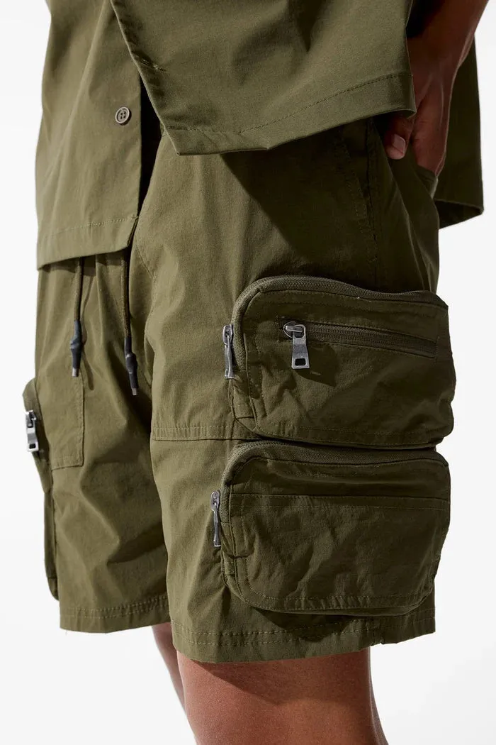 Retro - Savanna Shorts (Olive)