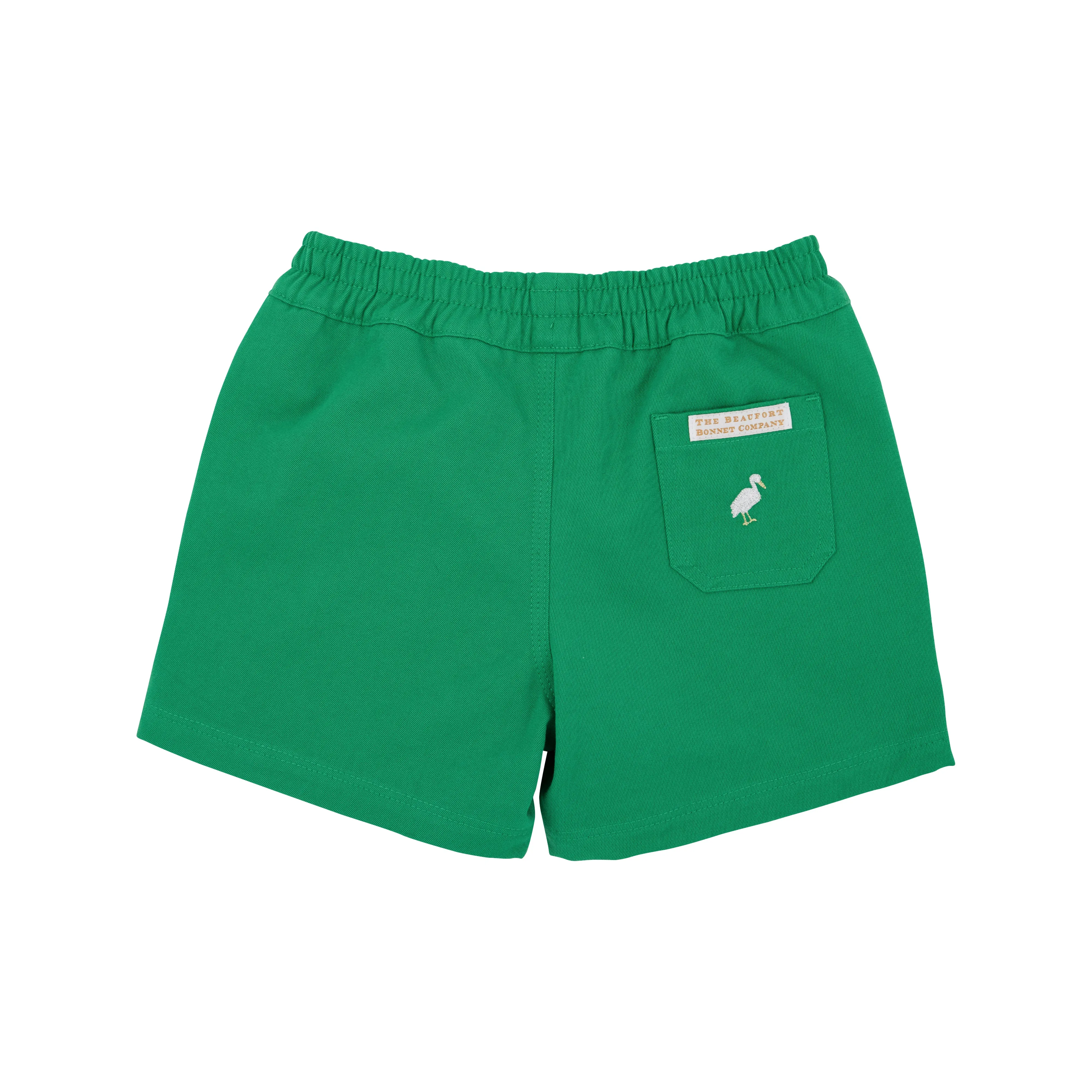Sheffield Shorts - Kiawah Kelly Green with Multicolor Stork
