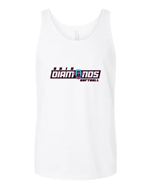 Tank Tops Ohio Diamonds Logo