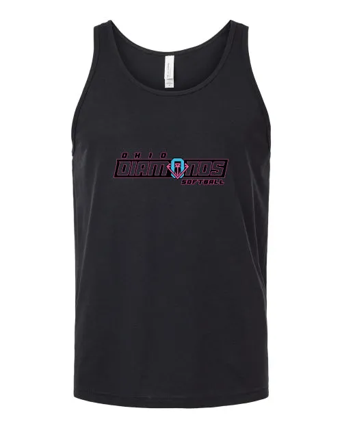 Tank Tops Ohio Diamonds Logo