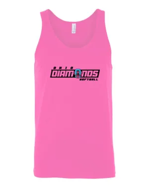 Tank Tops Ohio Diamonds Logo