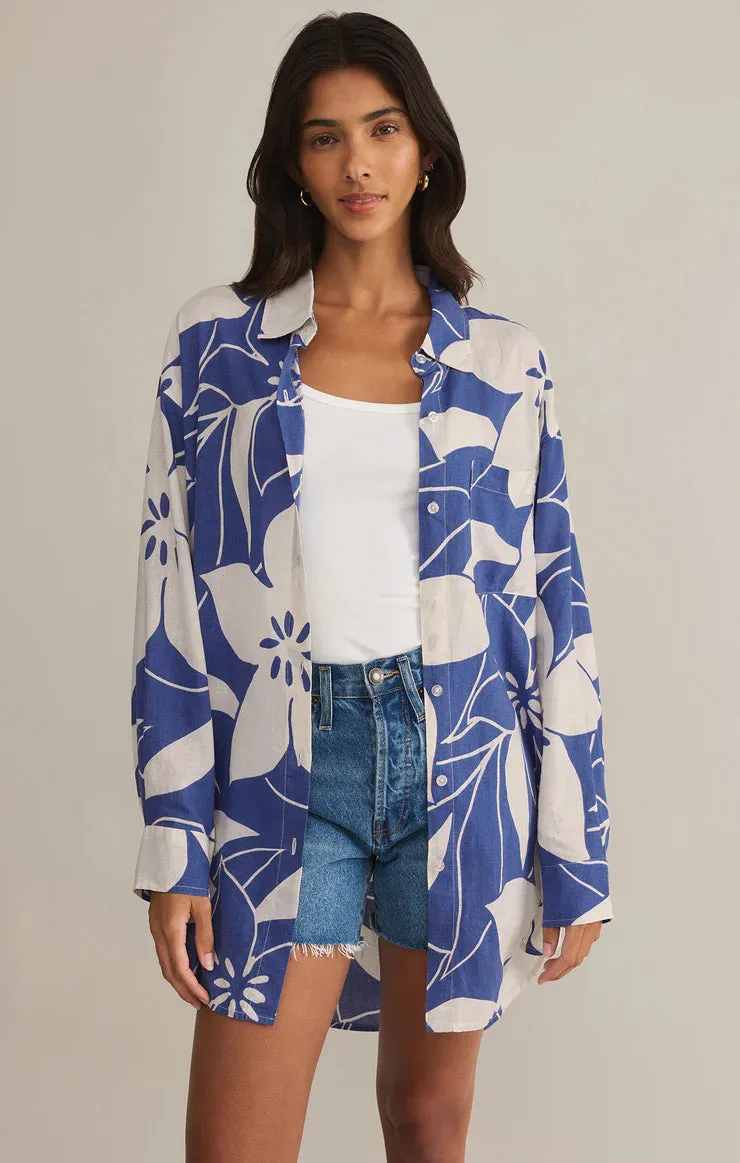 Tomas Medero Button Up-Riviera