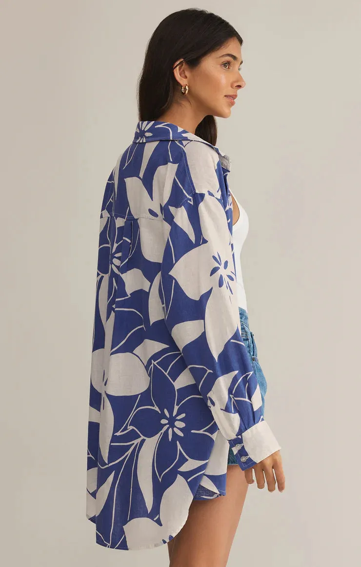 Tomas Medero Button Up-Riviera