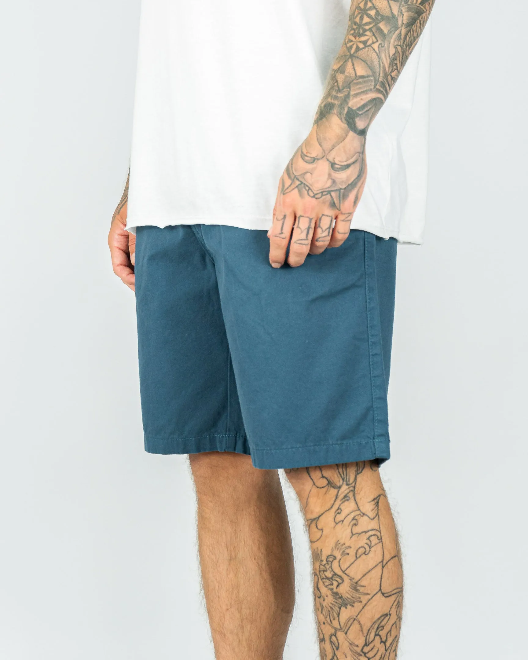 Washed Chino Short - Acero